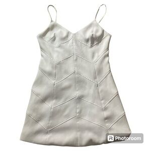 GB Short White Dress